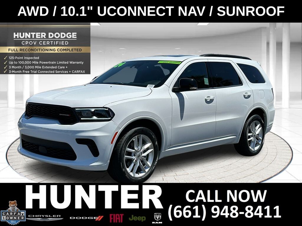 Certified 2024 Dodge Durango GT Plus SUV