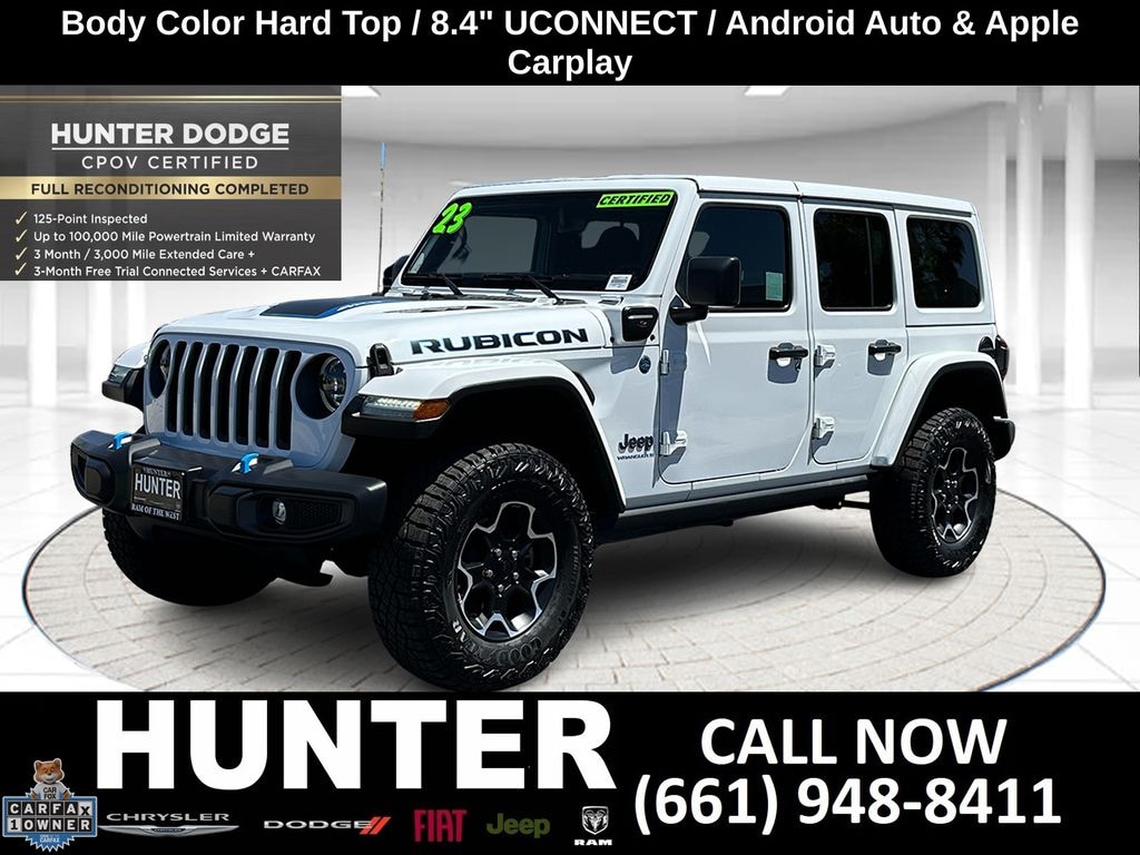 Certified 2023 Jeep Wrangler Rubicon 4xe SUV