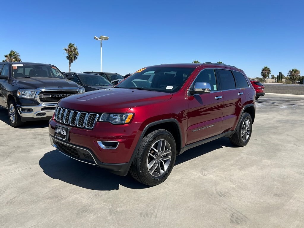 Certified 2022 Jeep Grand Cherokee WK Limited with VIN 1C4RJFBG5NC109741 for sale in Lancaster, CA