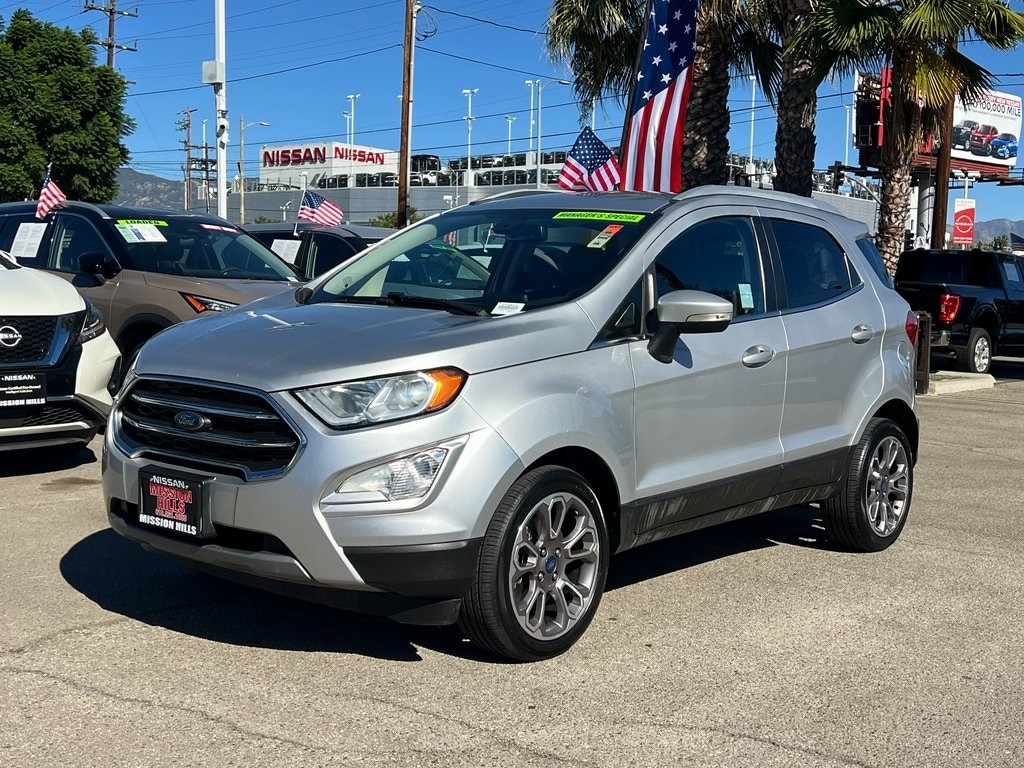 Used 2021 Ford EcoSport Titanium with VIN MAJ3S2KEXMC412660 for sale in Lancaster, CA