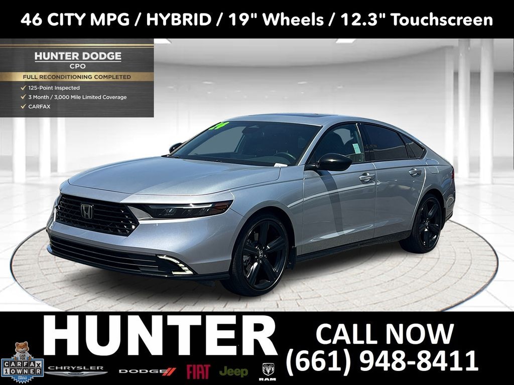Certified 2024 Honda Accord Hybrid Sport-L Sedan
