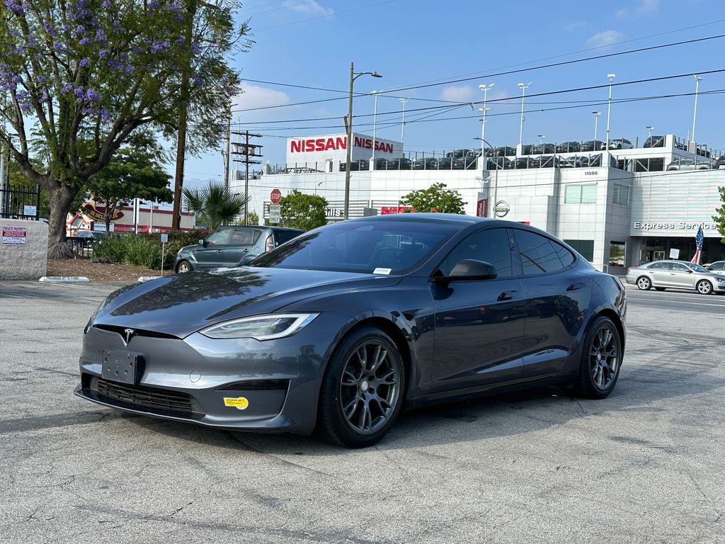 Used 2022 Tesla Model S Base with VIN 5YJSA1E52NF464643 for sale in Lancaster, CA