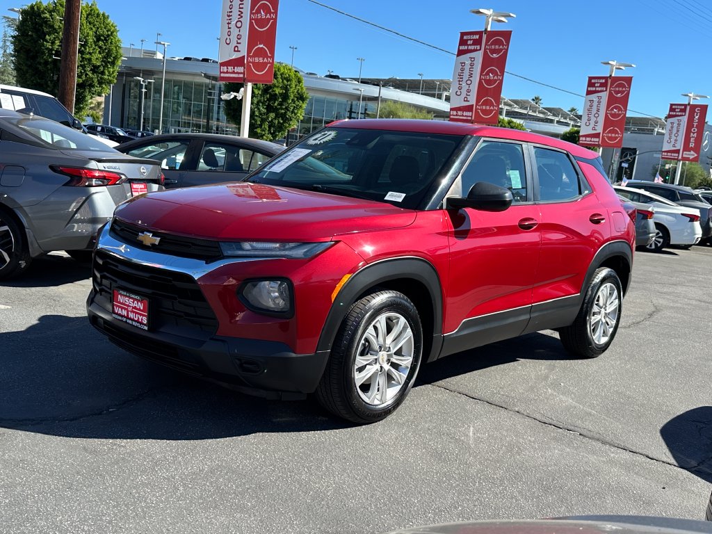 Used 2021 Chevrolet Trailblazer LS with VIN KL79MMS23MB142965 for sale in Lancaster, CA