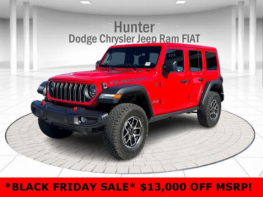 New 2025 Jeep Wrangler 4-DOOR RUBICON Sport Utility