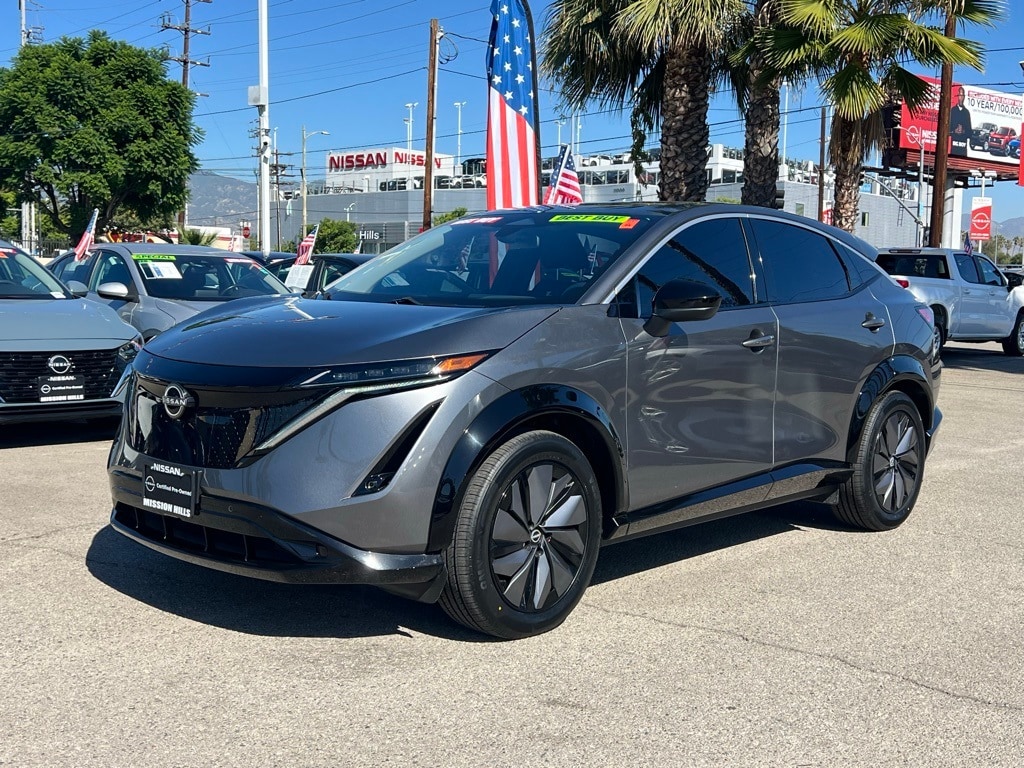 Certified 2024 Nissan ARIYA Engage with VIN JN1AF0BA5RM430091 for sale in Lancaster, CA