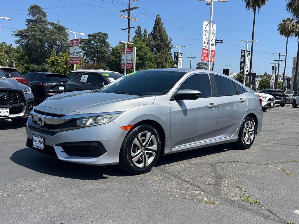 Used 2016 Honda Civic LX with VIN 2HGFC2F5XGH536963 for sale in Lancaster, CA
