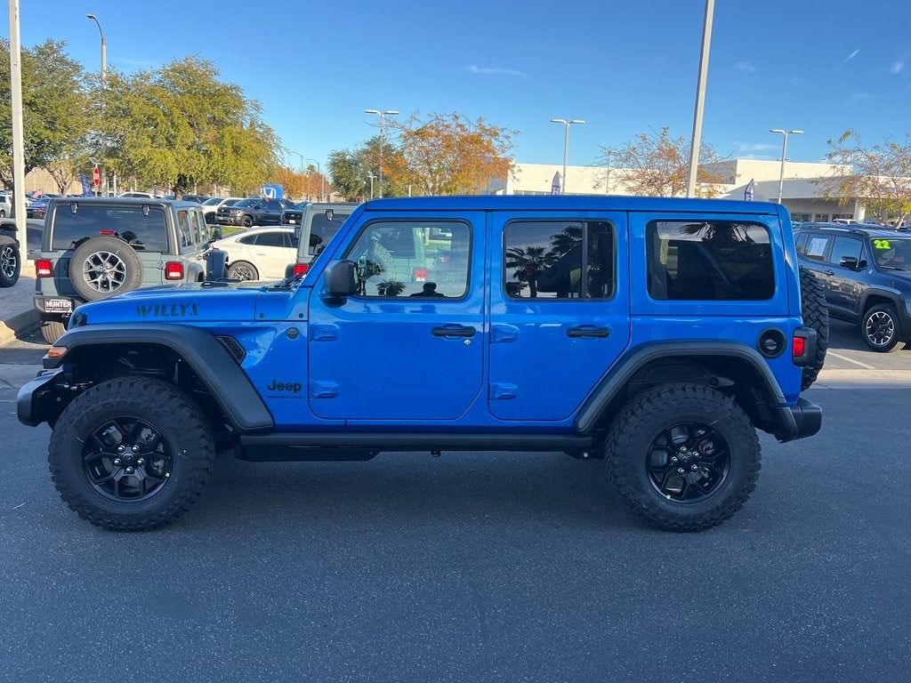 New 2026 Jeep Wrangler 4-DOOR WILLYS Sport Utility