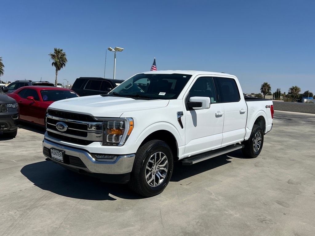 Certified 2021 Ford F-150 Lariat with VIN 1FTEW1EP9MFB03484 for sale in Lancaster, CA