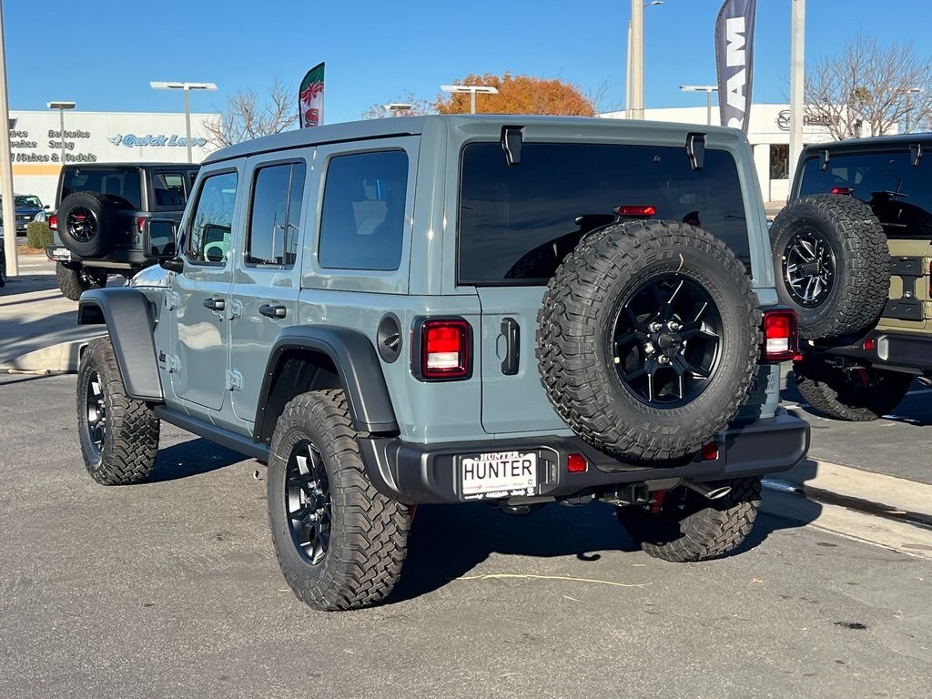 New 2026 Jeep Wrangler 4-DOOR WILLYS Sport Utility