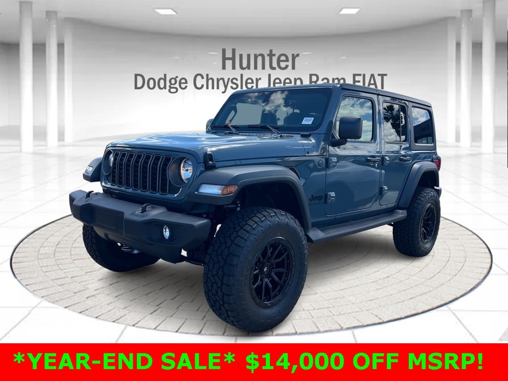 New 2025 Jeep Wrangler 4-DOOR SPORT S Sport Utility