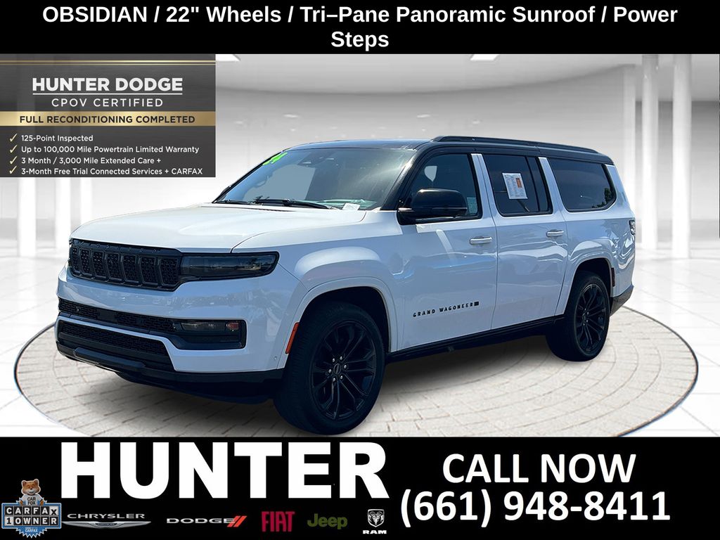2024 Jeep Grand Wagoneer L Series II Obsidian 4WD's photo