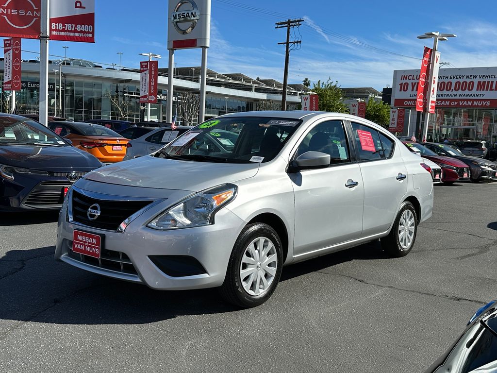 Used 2018 Nissan Versa Sedan SV with VIN 3N1CN7AP5JL803073 for sale in Lancaster, CA