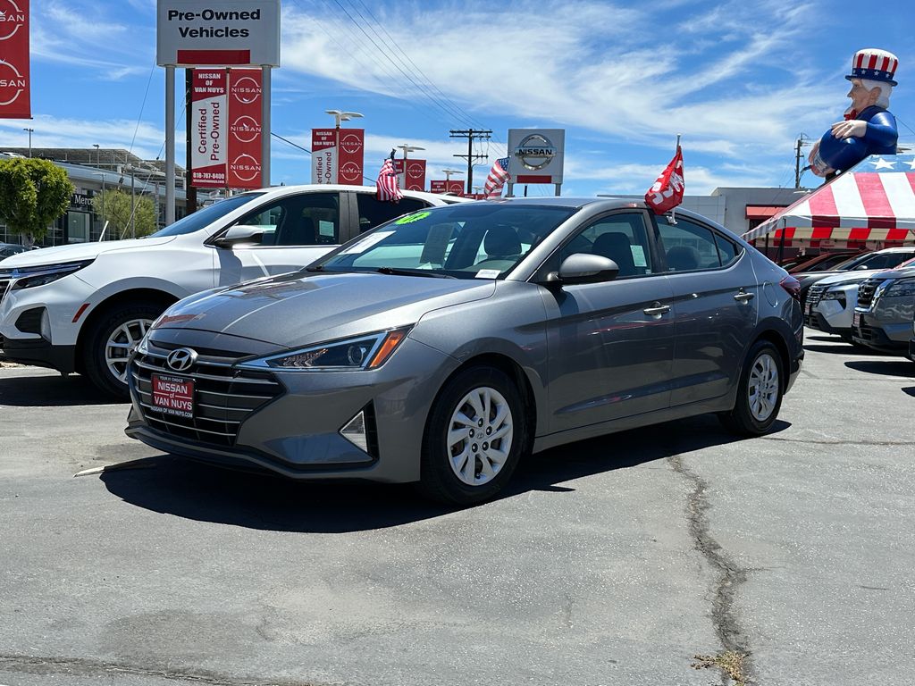 Used 2019 Hyundai Elantra SE with VIN 5NPD74LFXKH435909 for sale in Lancaster, CA