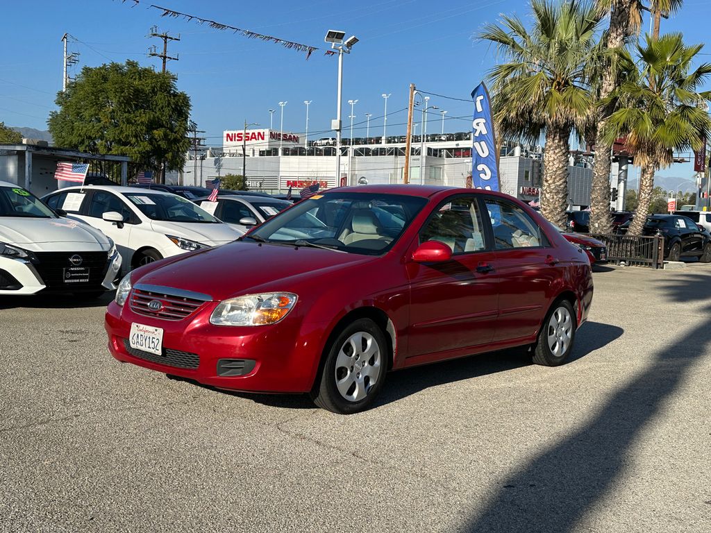 Used 2007 Kia Spectra EX with VIN KNAFE122075442318 for sale in Lancaster, CA