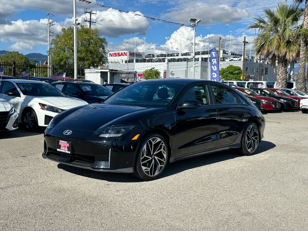 Used 2023 Hyundai IONIQ 6 SEL with VIN KMHM34AC7PA037720 for sale in Lancaster, CA