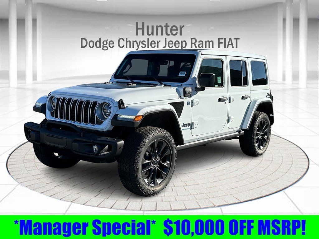 New 2025 Jeep Wrangler 4xe 4-DOOR BACKCOUNTRY Sport Utility