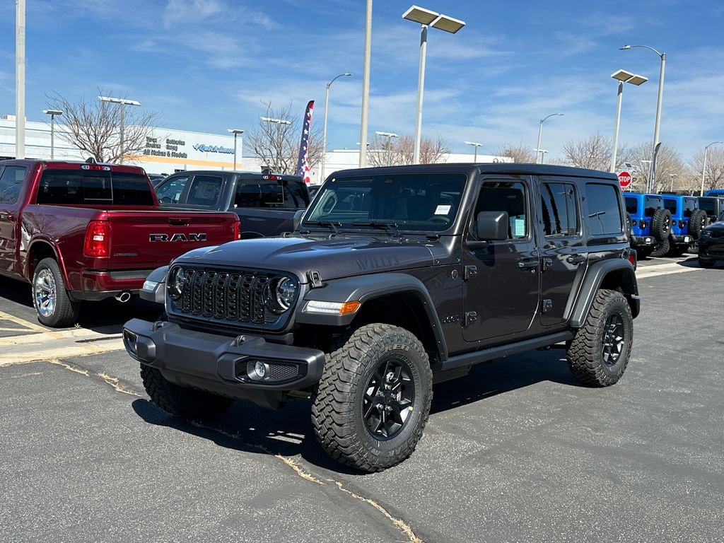 New 2026 Jeep Wrangler 4-DOOR WILLYS Sport Utility