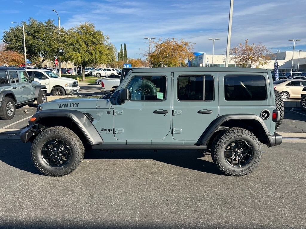 New 2026 Jeep Wrangler 4-DOOR WILLYS Sport Utility