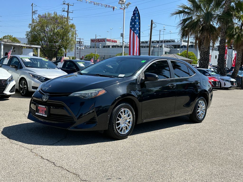 Used 2017 Toyota Corolla L with VIN 5YFBURHE6HP704397 for sale in Lancaster, CA