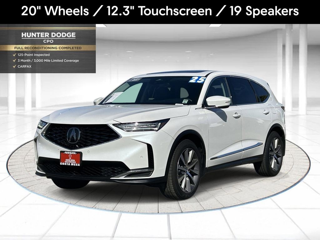 Certified 2025 Acura MDX Technology Package SUV