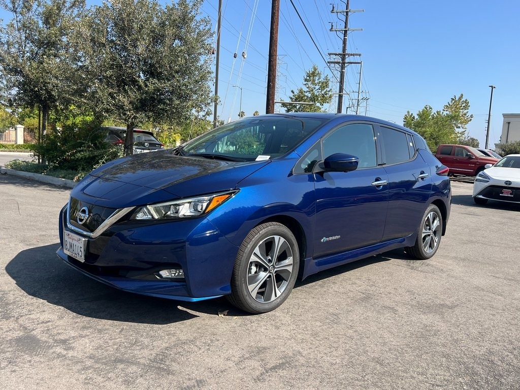 Used 2019 Nissan Leaf SL Plus with VIN 1N4BZ1CP8KC308683 for sale in Lancaster, CA