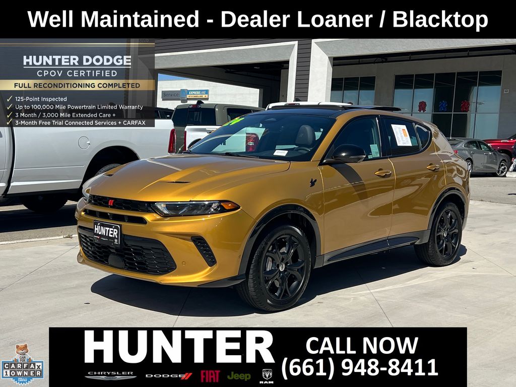 Certified 2024 Dodge Hornet R/T Plus with VIN ZACPDFDW7R3A21155 for sale in Lancaster, CA