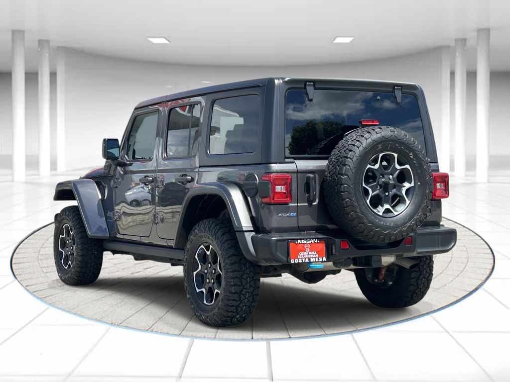 Used 2023 Jeep Wrangler 4xe Rubicon 4XE with VIN 1C4JJXR60PW513886 for sale in Lancaster, CA