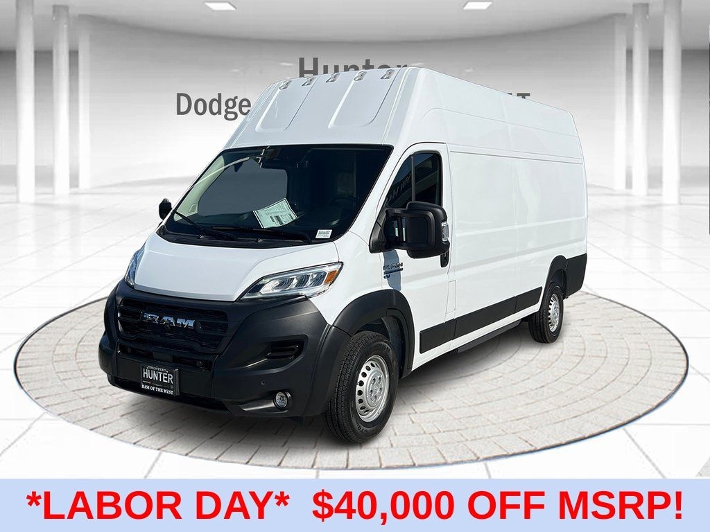 New 2024 Ram ProMaster PROMASTER EV SUPER HIGH ROOF 159â WB EXT Cargo Van