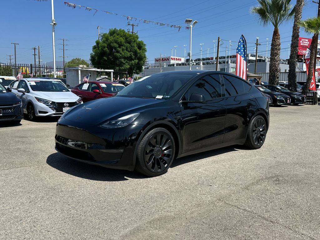 Used 2022 Tesla Model Y Performance with VIN 7SAYGDEF2NF568250 for sale in Lancaster, CA