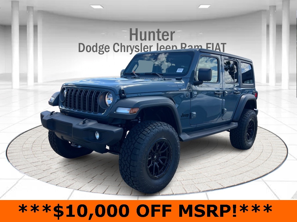 New 2025 Jeep Wrangler 4-DOOR SPORT S Sport Utility