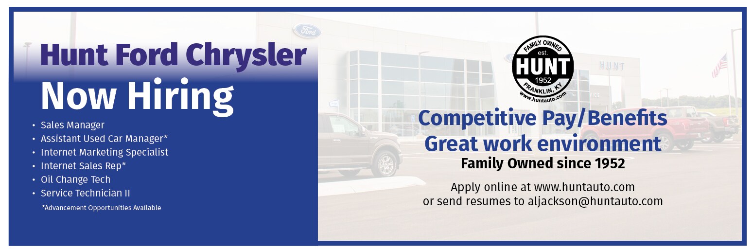 Hunt Ford Chrysler New Dodge, Jeep, Ford, Chrysler, Ram dealership in