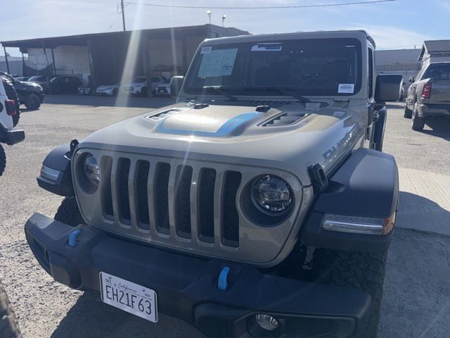 Used 2022 Jeep Wrangler Unlimited Rubicon 4XE with VIN 1C4JJXR68NW229855 for sale in Huntington Beach, CA
