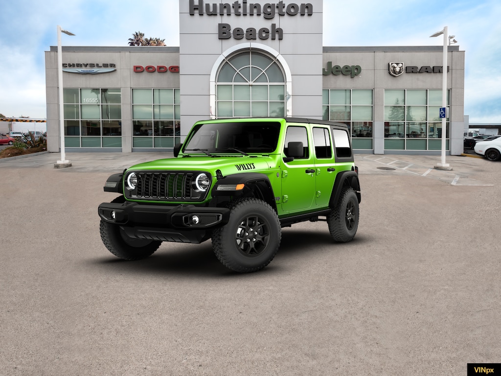 New 2026 Jeep Wrangler Willys 4x4 SUV