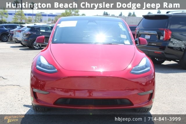 Used 2022 Tesla Model Y Long Range with VIN 7SAYGAEE9NF571975 for sale in Huntington Beach, CA