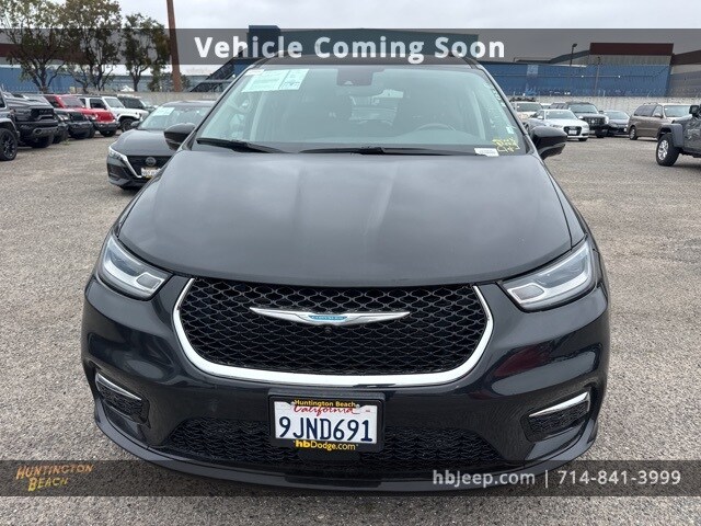 Used 2021 Chrysler Pacifica Hybrid Touring L with VIN 2C4RC1L77MR580551 for sale in Huntington Beach, CA