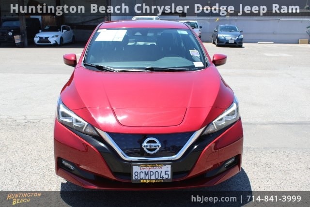 Used 2018 Nissan LEAF SV with VIN 1N4AZ1CP8JC304742 for sale in Huntington Beach, CA