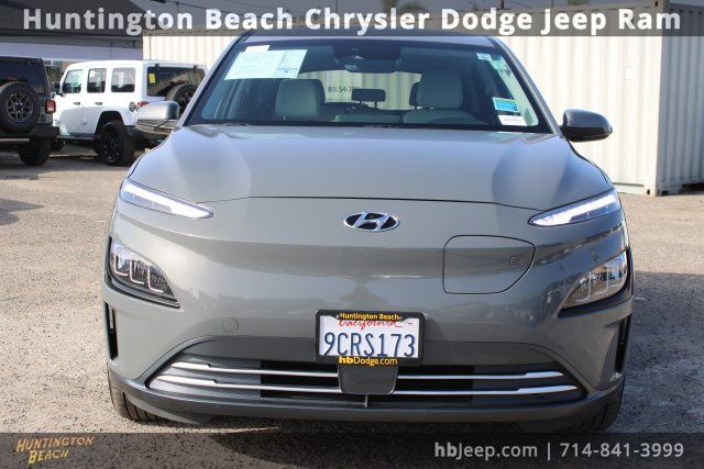 Used 2022 Hyundai Kona EV Limited with VIN KM8K53AG2NU155653 for sale in Huntington Beach, CA