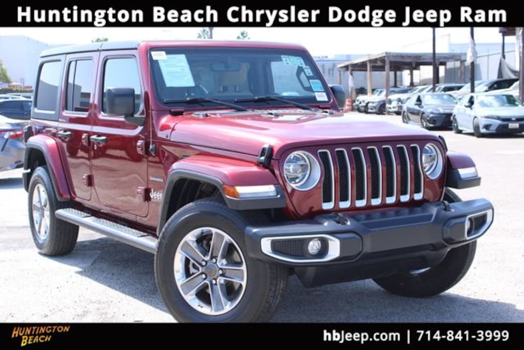 Used 2022 Jeep Wrangler Unlimited Sahara SUV