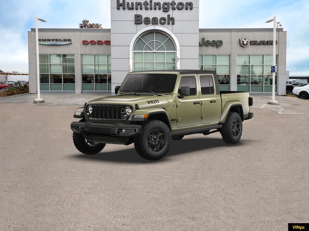 New 2026 Jeep Gladiator Willys 4x4 Truck Crew Cab