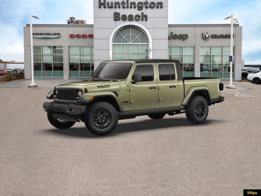 New 2026 Jeep Gladiator Willys 4x4 Truck Crew Cab