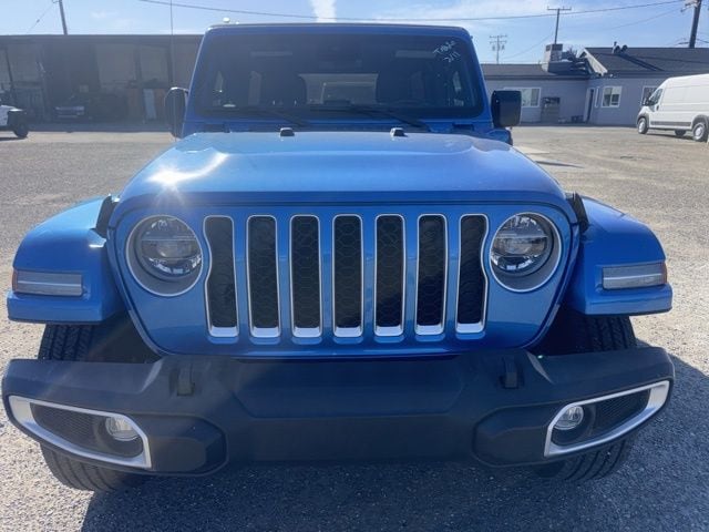 Used 2021 Jeep Wrangler Unlimited Sahara 4XE with VIN 1C4JJXP62MW689059 for sale in Huntington Beach, CA
