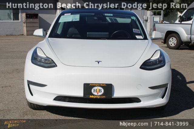 Used 2020 Tesla Model 3 Base with VIN 5YJ3E1EA1LF613045 for sale in Huntington Beach, CA