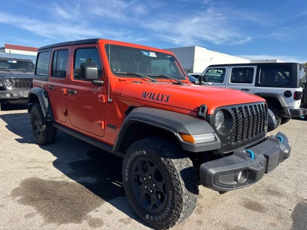 Used 2023 Jeep Wrangler Willys 4xe SUV