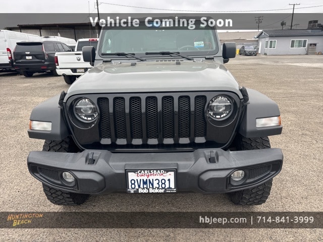 Used 2021 Jeep Wrangler Willys with VIN 1C4HJXAG1MW646509 for sale in Huntington Beach, CA
