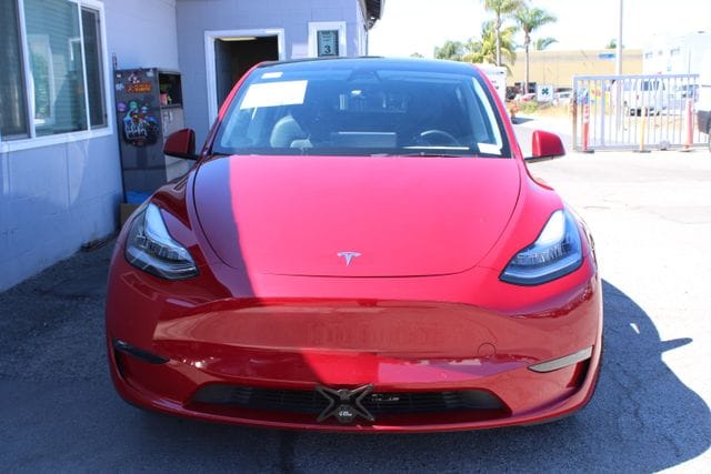 Used 2022 Tesla Model Y Long Range with VIN 7SAYGAEE7NF366736 for sale in Huntington Beach, CA