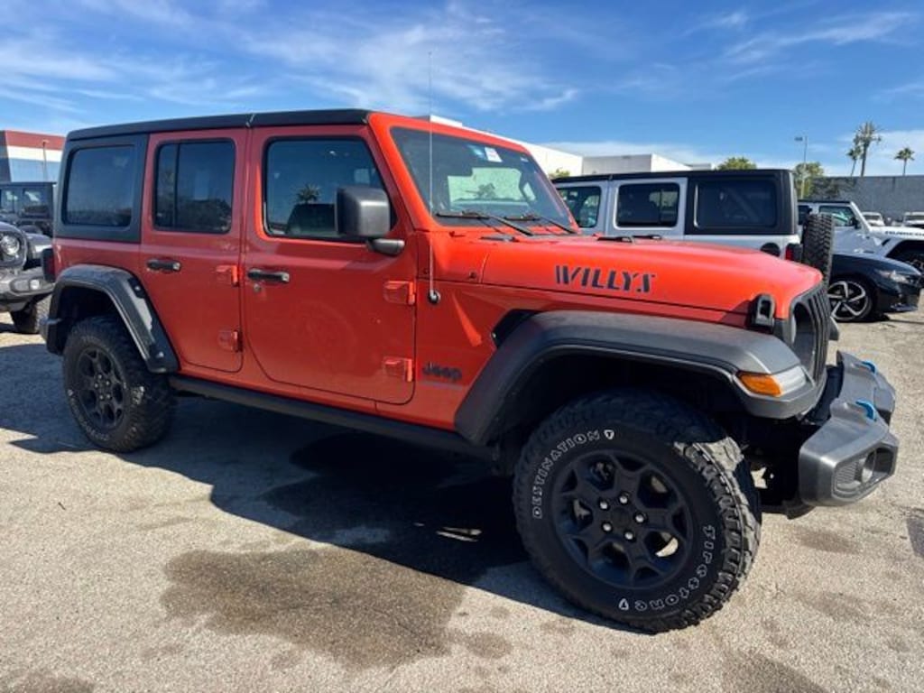 Used 2023 Jeep Wrangler Willys 4xe SUV