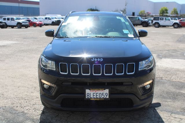 Used 2019 Jeep Compass Latitude with VIN 3C4NJCBB1KT762911 for sale in Huntington Beach, CA