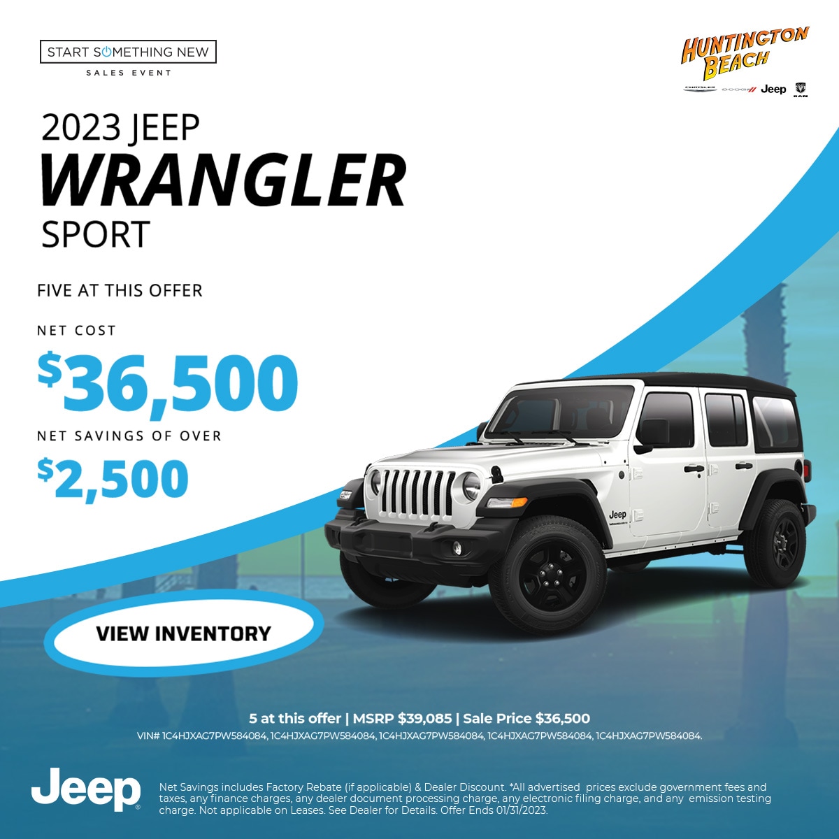 New Car Specials Jeep Rebates and Finance Offers Huntington Beach