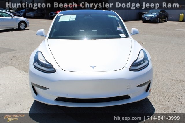 Used 2019 Tesla Model 3 Base with VIN 5YJ3E1EA5KF431220 for sale in Huntington Beach, CA