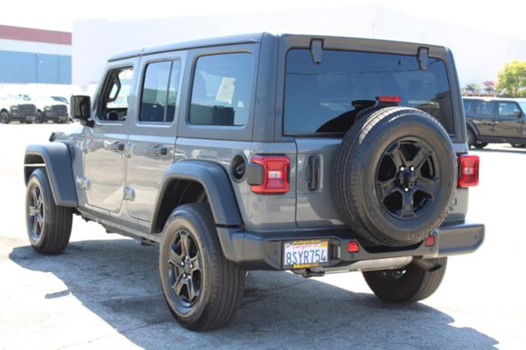 Used 2021 Jeep Wrangler Unlimited Sport S SUV